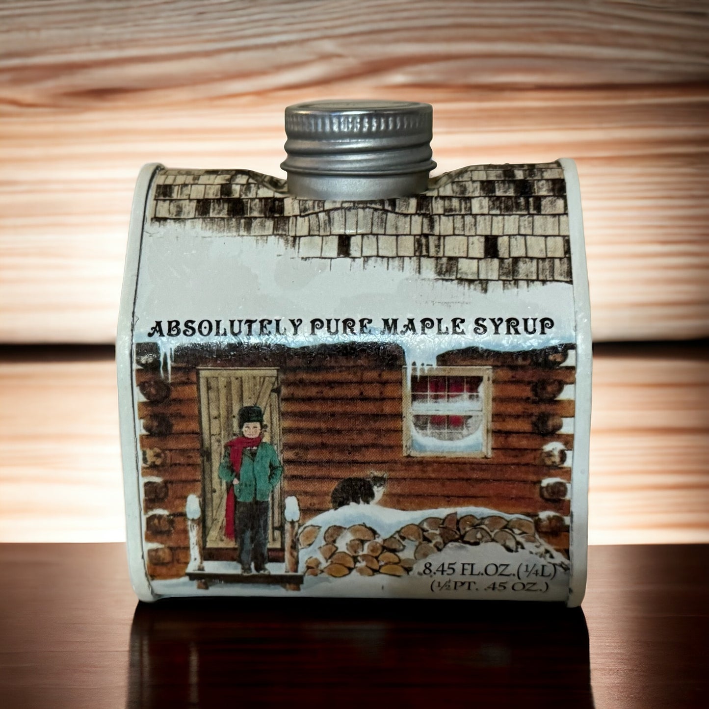 Vermont Maple Syrup - Tin Log Cabins